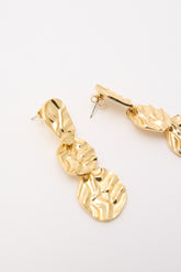 Violetta Drop Earrings 18K Gold